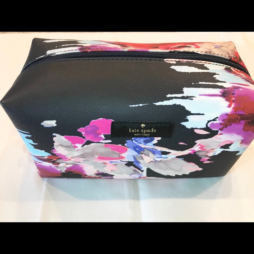 Kate Spade Grant Str Grainy Davie Cosmetic Case